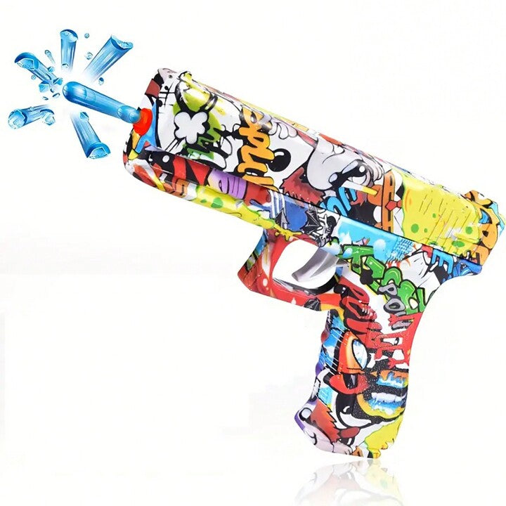 Manual Gel Blaster For Kids With Diffrent Types Of Graffiti Skin