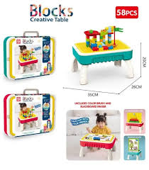 Creative blocks set for kids table blocks set for kids