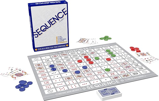 SEQUENCE- Original SEQUENCE Game with Folding Board