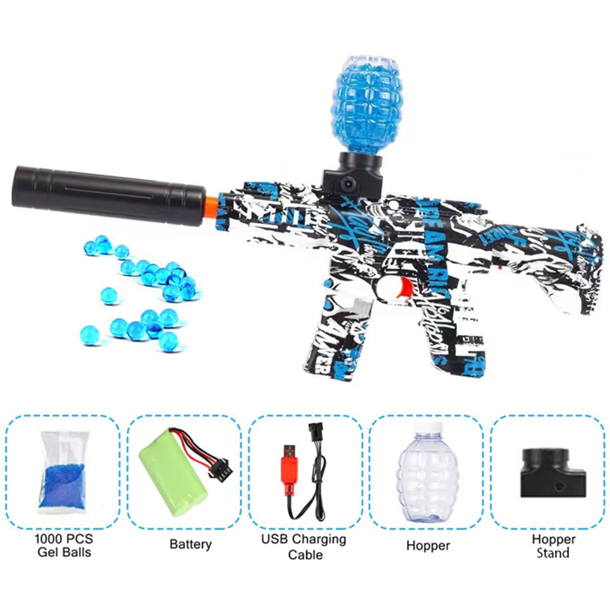 Gel Blaster Gun Toy For Kids with 2000 Free Gels Share: