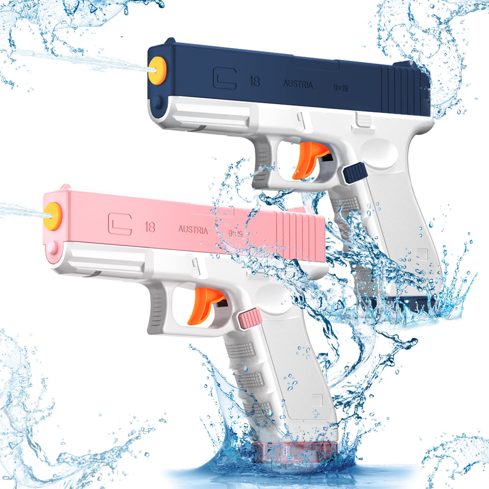 Chargeable Water Gun Glock Style for kids